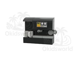 Lego Coffee Machine MOC Instructions Digital Download Custom Build PDF Lego Kitchen Appliance