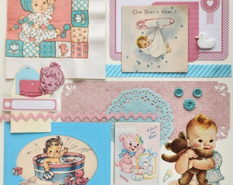 Highlights & Milestones | Vintage Ephemera Collection | 25+ pcs | Mixed Media | Junk Journal | Scrap Pack | Inspiration Kit | Paper Crafts