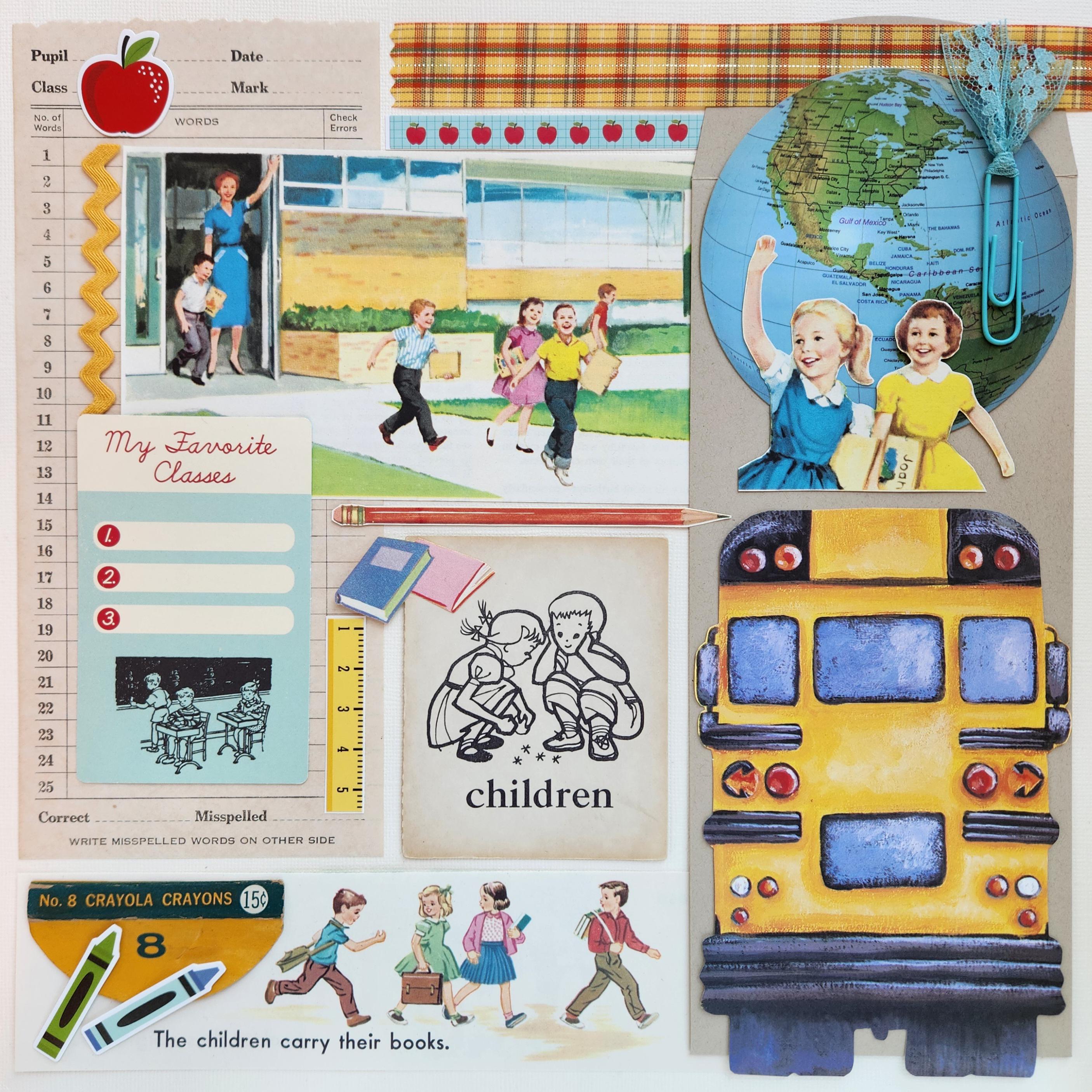 End of the Day | Vintage Ephemera Collection | 25+ pieces | Mixed Media | Junk Journal | Scrap Pack | Inspiration Kit | Paper Arts & Crafts