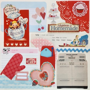 Stukje suiker | Vintage Ephemera-collectie | 25+ stuks | Gemengde techniek | Junkjournaal | Restantenpakket | Inspiratiekit | Papierkunst en kunstnijverheid