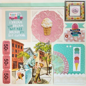 Summer is Sweet | Vintage Ephemera Sammlung | ab 25 Stück | Mischtechnik | Junk Journal | Restposten | Inspiration-Kit | Papier Kunsthandwerk