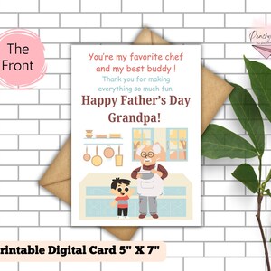 Carte fête des pères grand-père, carte spéciale grand-père, cadeau fête des pères pour grand-père, de petits-enfants, fête des pères spéciale grand-père grand-père