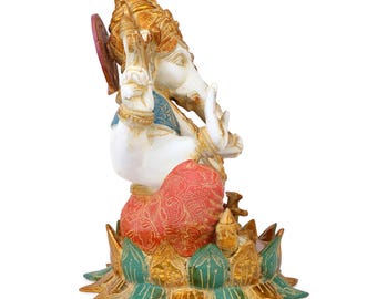 Brass Ganesha Statue 15