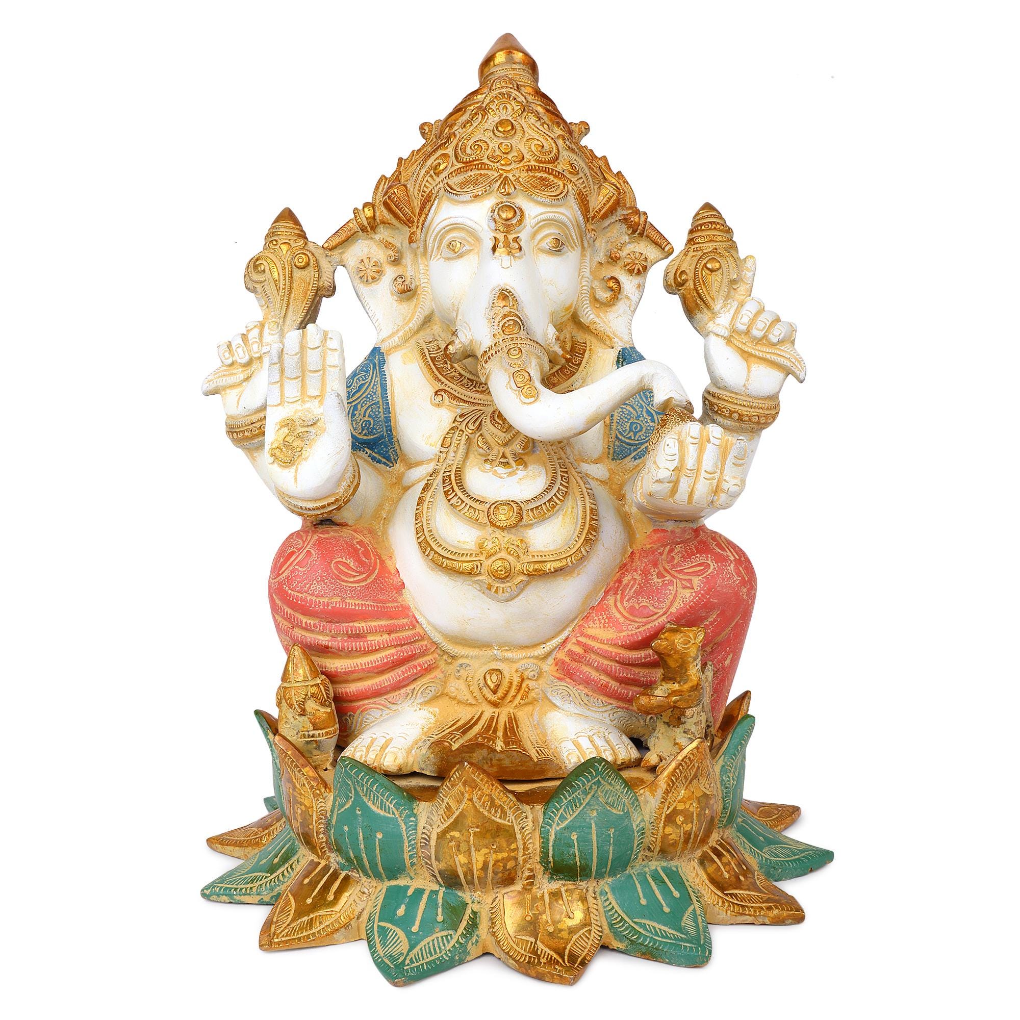 Brass Ganesha Statue 15