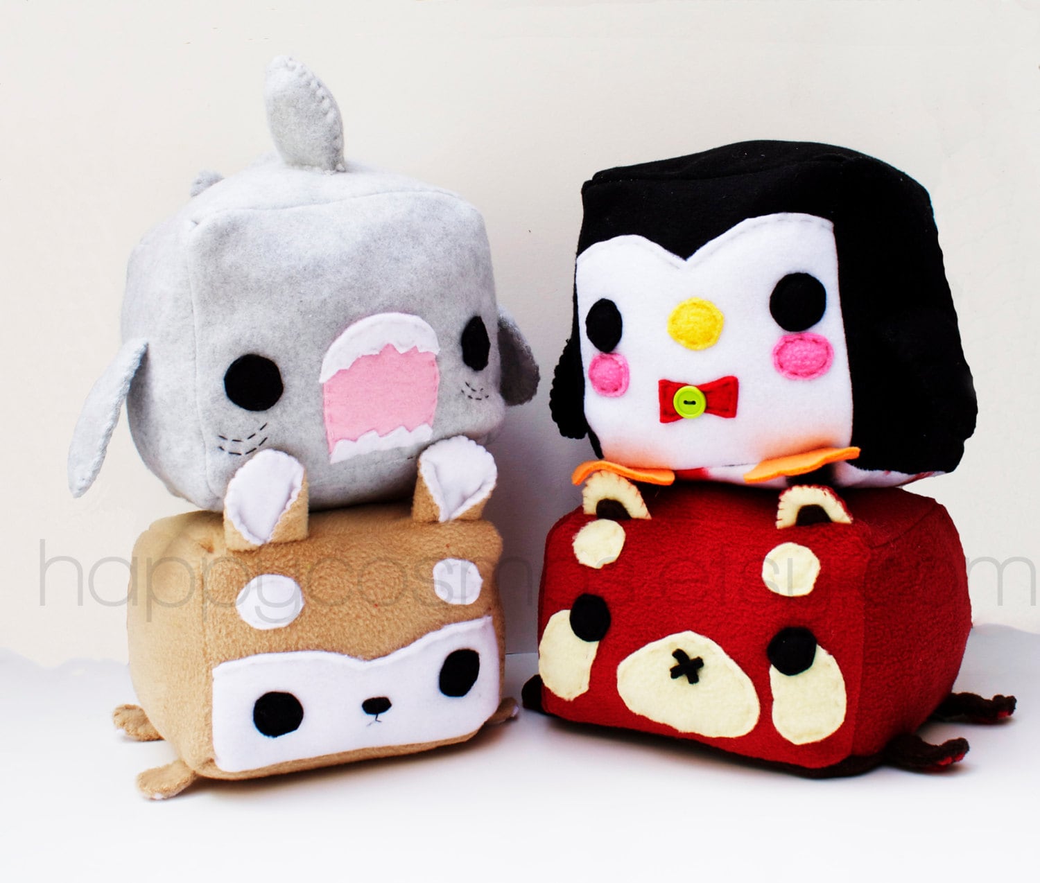 panda plush kawaii