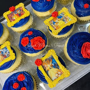 Custom Edible Images | Personalized Cupcake Toppers | Treat Toppers 1&quot; 2&quot; | Any Theme Available