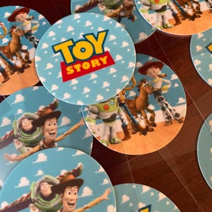 Toy Edible Images | Toppers for Oreos Cupcakes Treats | Boy Story Images | Edible Cupcake Toppers | Birthday Toppers