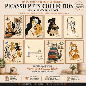 picasso poster, reading nook poster