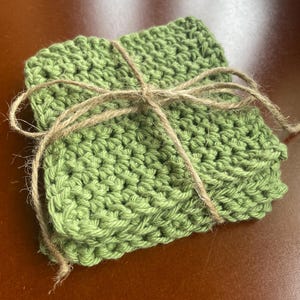 Handmade Crochet Coasters | Set of Coasters  | Home Decor Gift | Table Setting