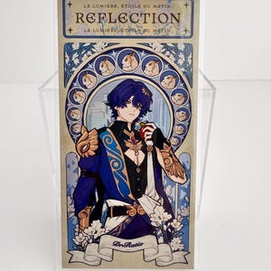 Honkai: Star Rail Character Cards Art Nouveau Style Bookmark Cards