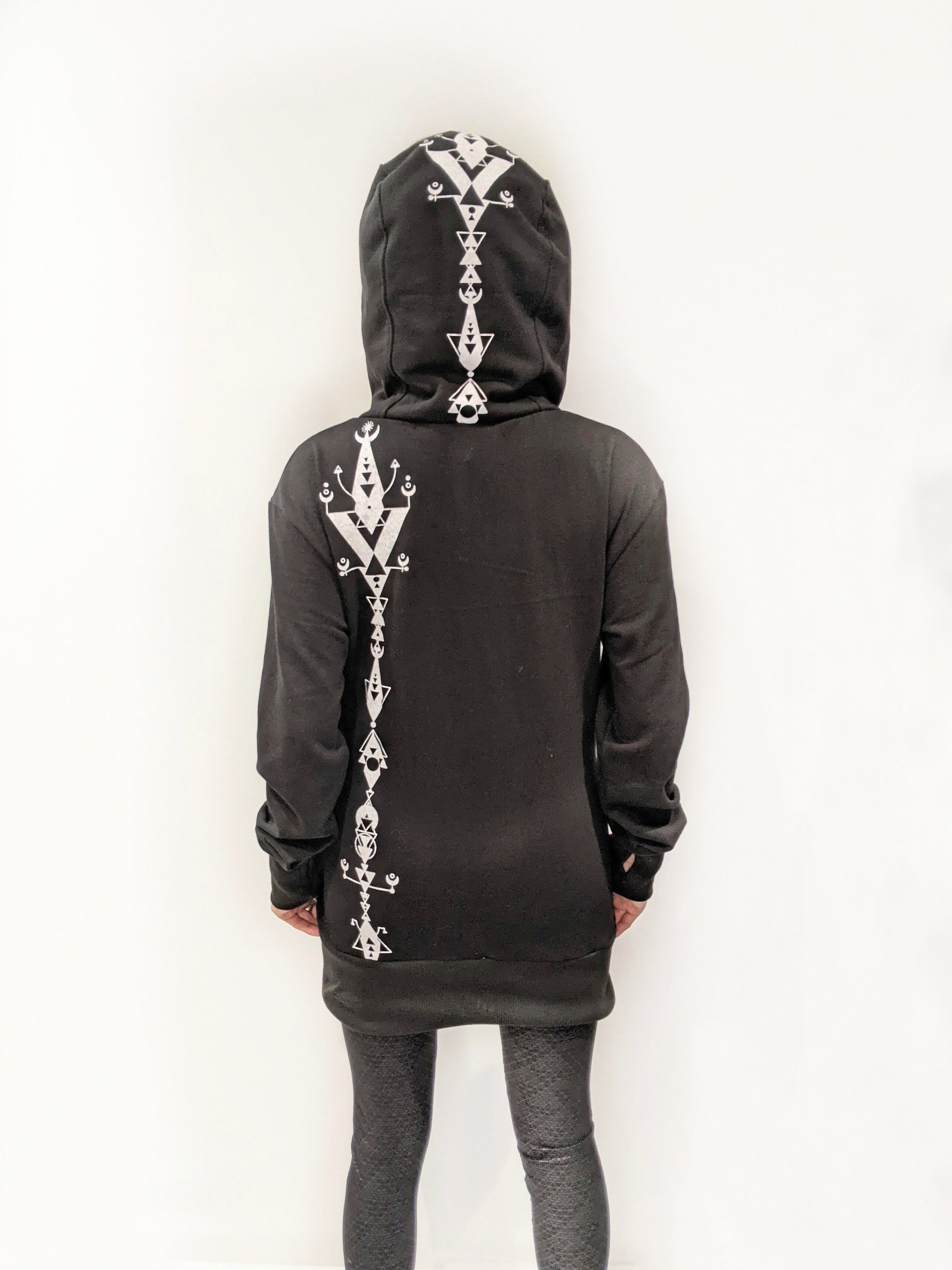 Demi Lunar Oversize Hoodie With Mask