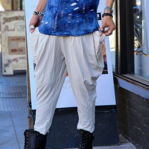 Fisherman jogger Pants, Relax Pants, Festival Pants, Burning Man Pants