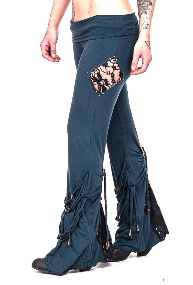 Long Pants Flared Pants Festival Pants Burning Man Outfit Etsy