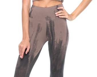 Legging, Legging stampato, Abbigliamento yoga, legging yoga, festival, burning man, biker chic, Legging stampa Wabi-sabi, street wear,