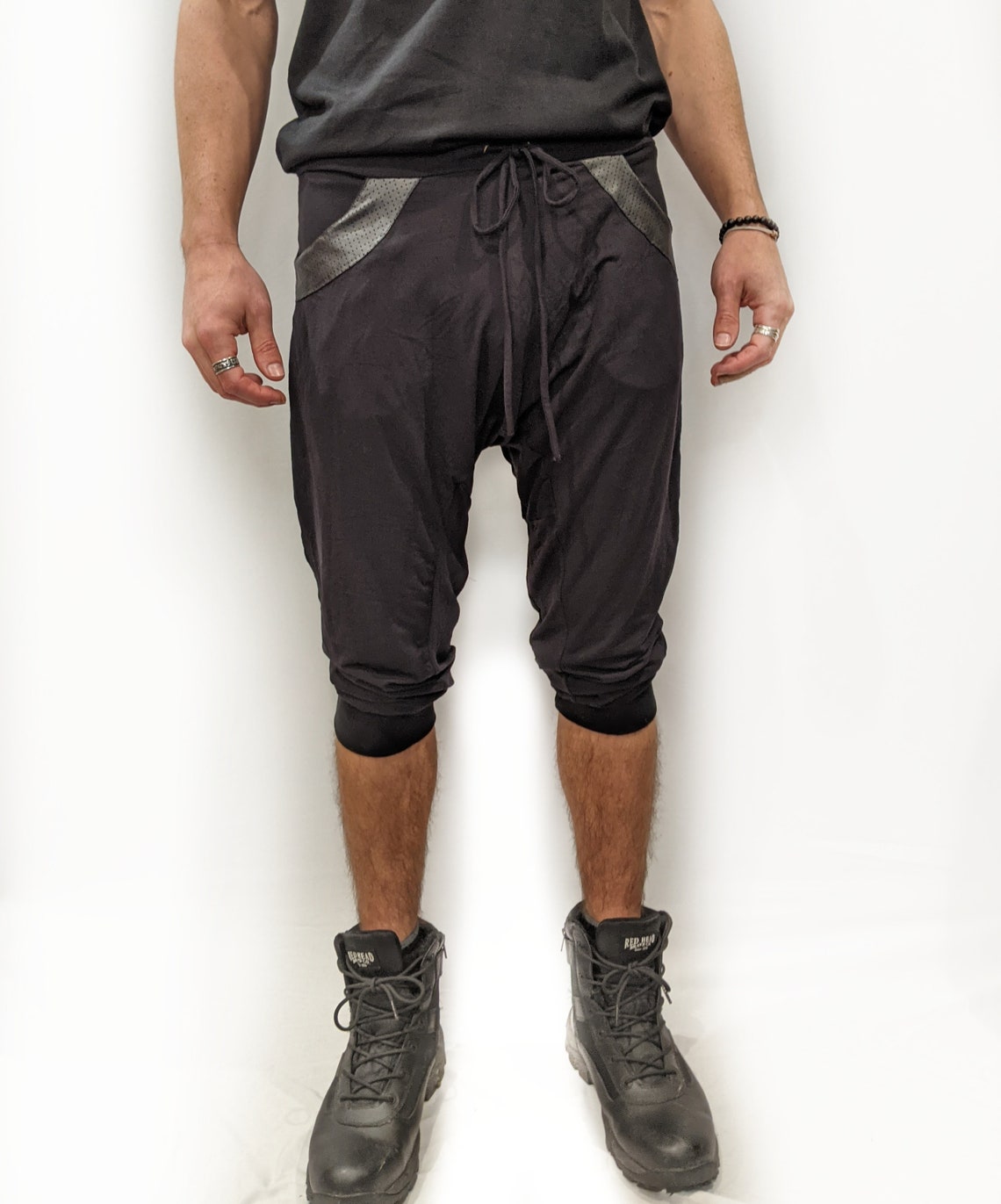 Drop crotch pants Men's pants Yuta jogger Pant hip-hop | Etsy