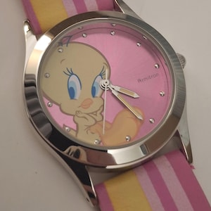 Tweety Bird Armitron Wristwatch and Original Box, Vintage AVON Collection