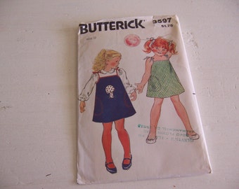 pattern / butterick # 3597 size 6 pattern