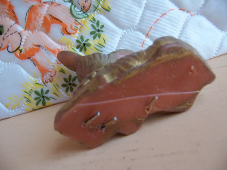 deer little plastic deer figurine