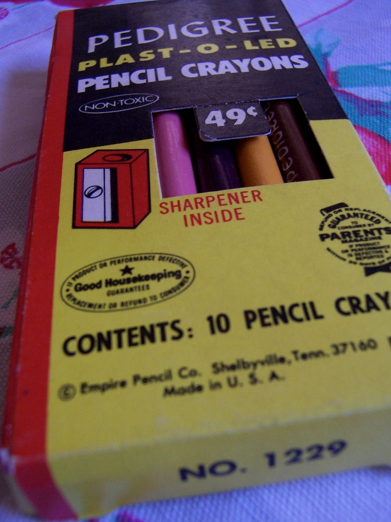 crayons pedigree plast o led pencil crayons
