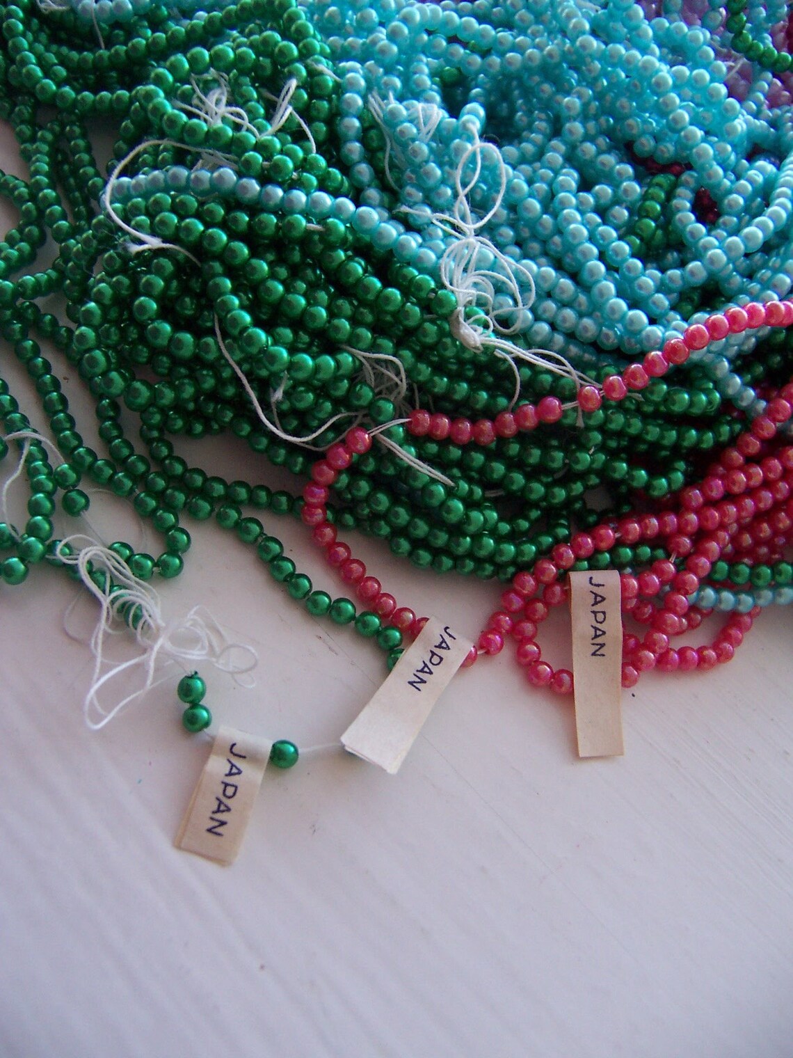 Beads / Strings of Tiny Beads Etsy