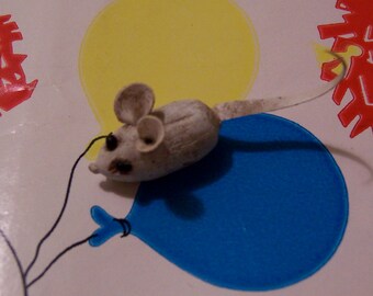 mouse  itty bitty wooden mouse