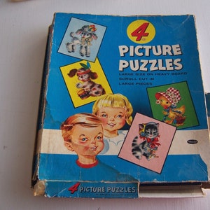 puzzles / whitman picture puzzles image 1