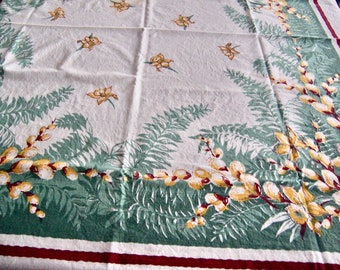 tablecloth / kitchy linen tablecloth
