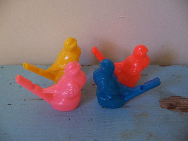 vintage toy bird whistle