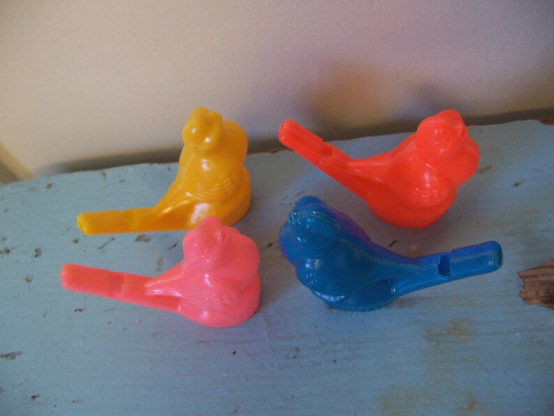 vintage toy bird whistle
