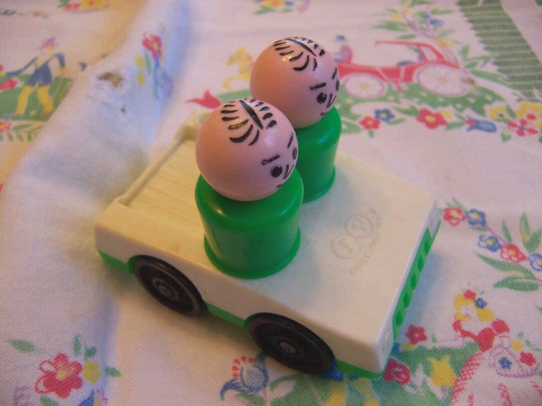 Fisher Price Car With Two Riders Etsy