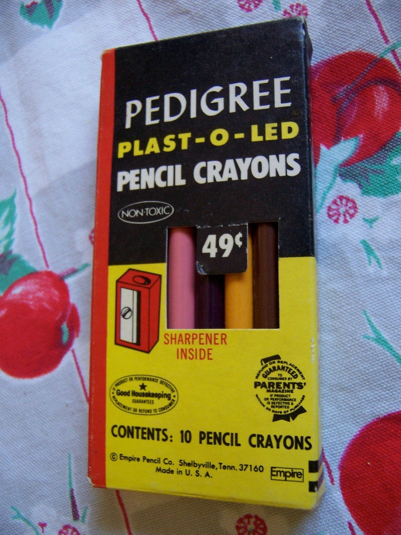 crayons pedigree plast o led pencil crayons