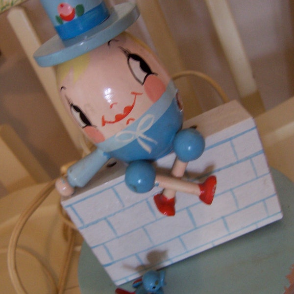 lamp / irmi nursery humpty dumpty lamp