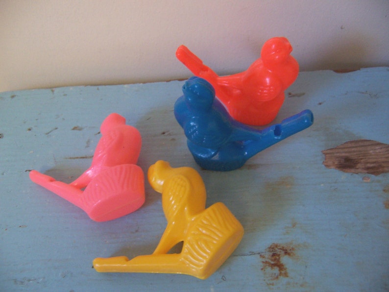 vintage toy bird whistle