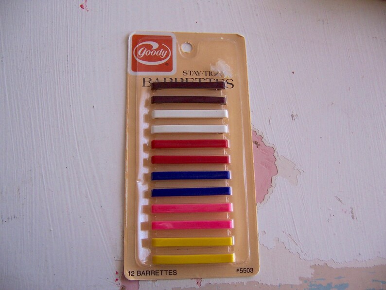 Vintage Package Of Goody Barrettes Etsy