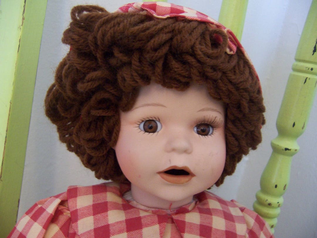 Doll / House of Loyd Porcelain and Cloth Doll Etsy