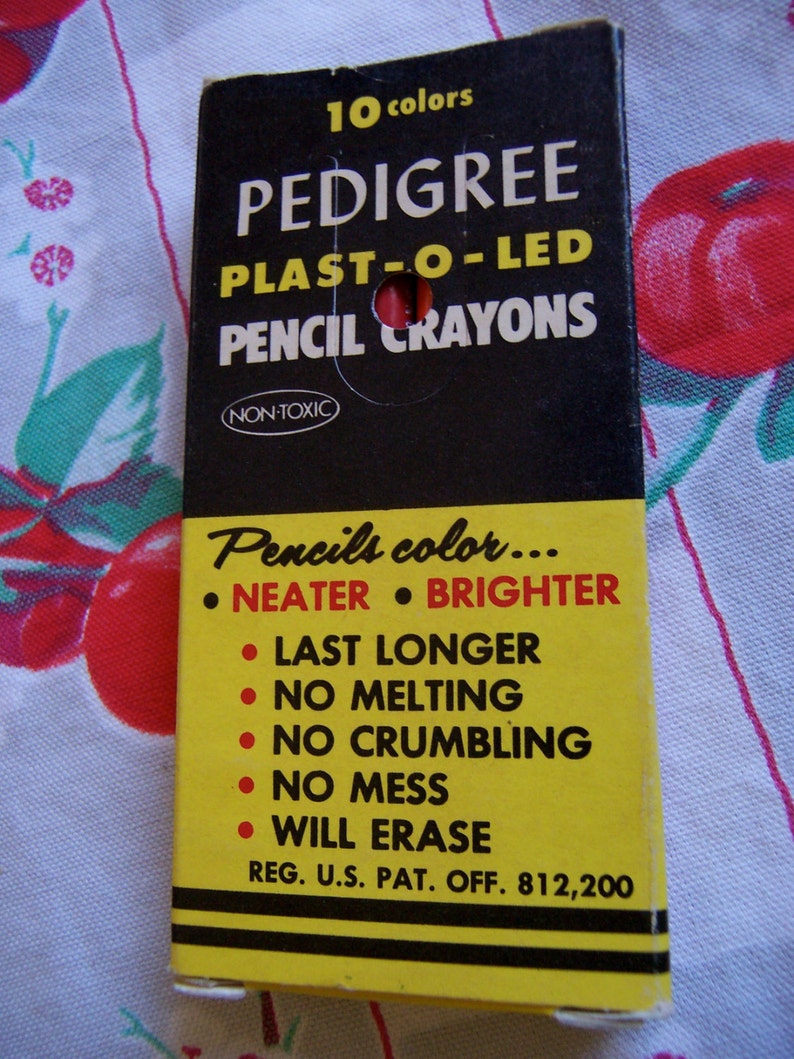 crayons pedigree plast o led pencil crayons