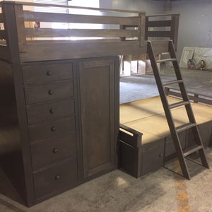 Handcrafted Loft Bed afbeelding 7