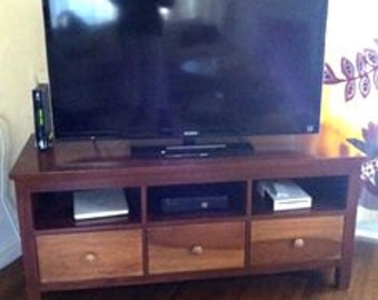 Handcrafted Media Console