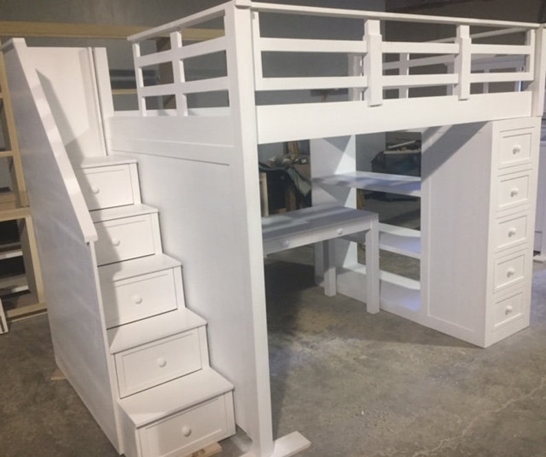 Handcrafted Loft Bed afbeelding 8