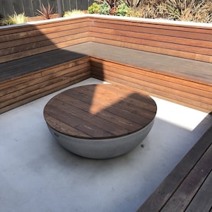 Fire Pit to Coffee Table Converter