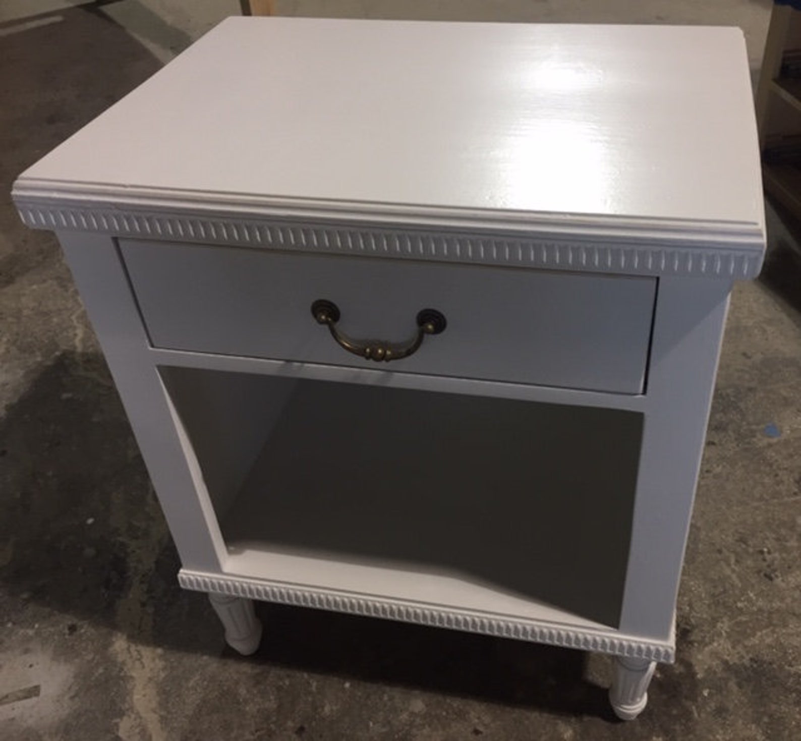 Handcrafted Night Stand Etsy