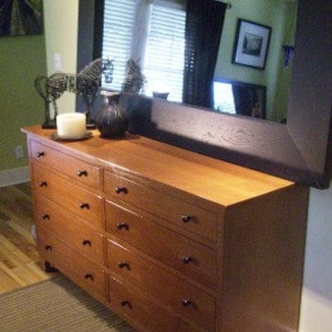 Handcrafted Dresser Solid Wood image 1