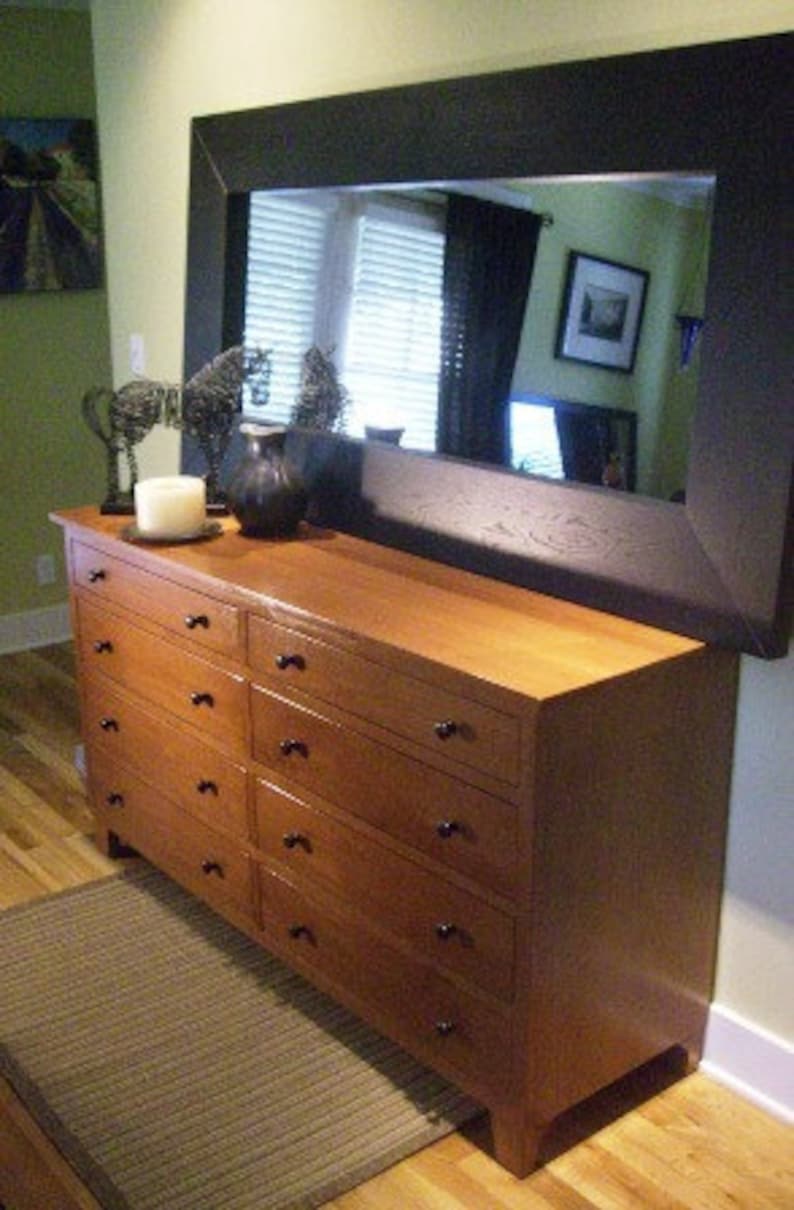 Handcrafted Dresser Solid Wood image 1