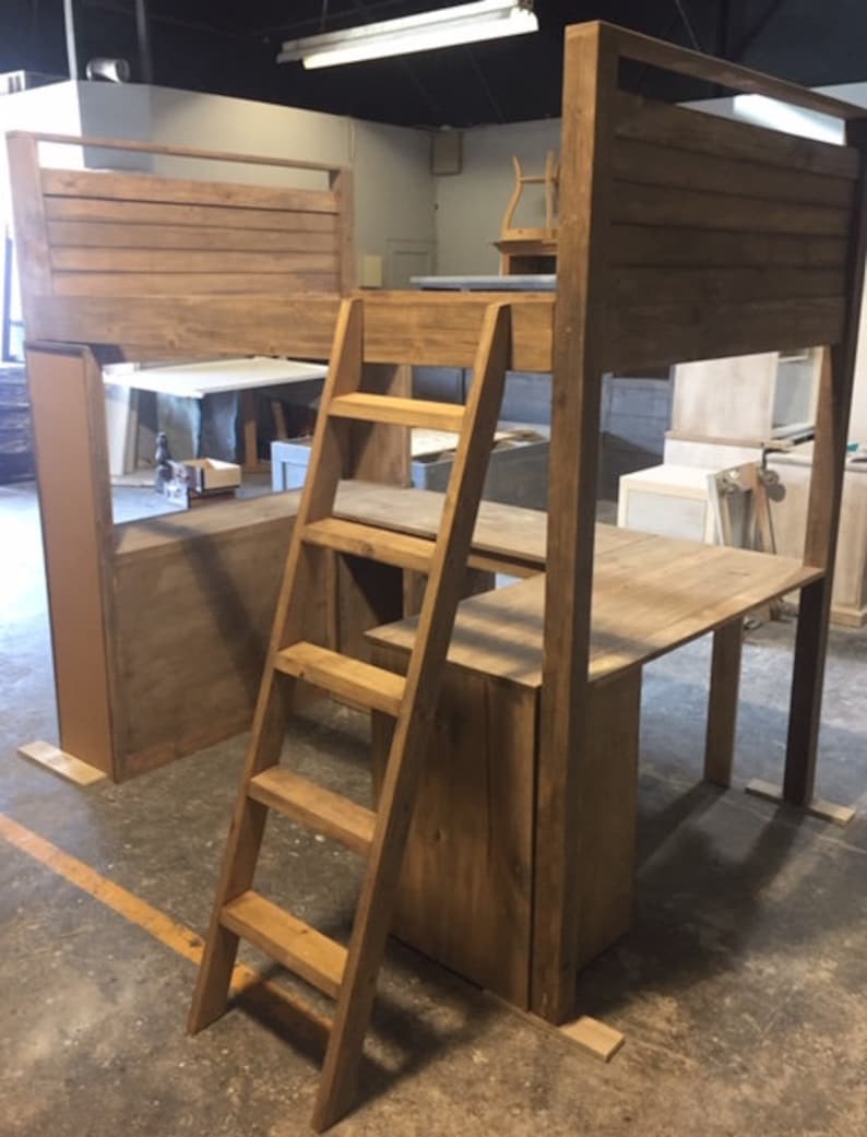 Handcrafted Loft Bed Etsy