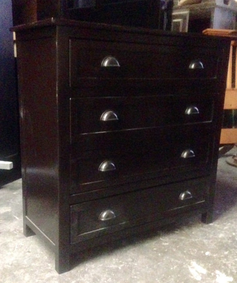 Handcrafted Dresser Solid Wood image 6