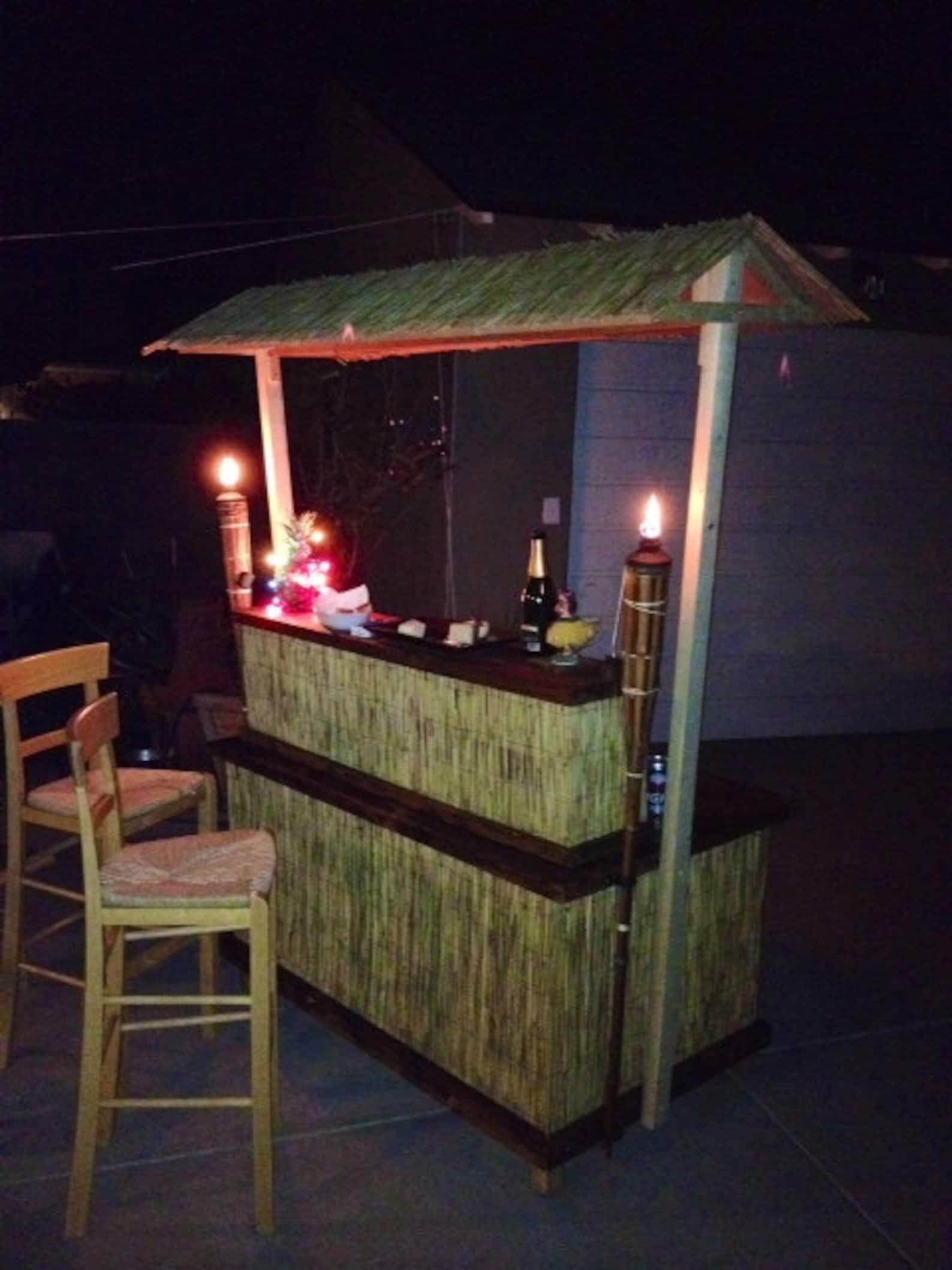 Tiki Bar Hand Crafted Etsy