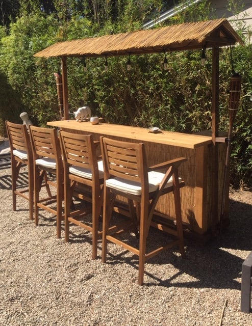 Tiki Bar Furniture Etsy