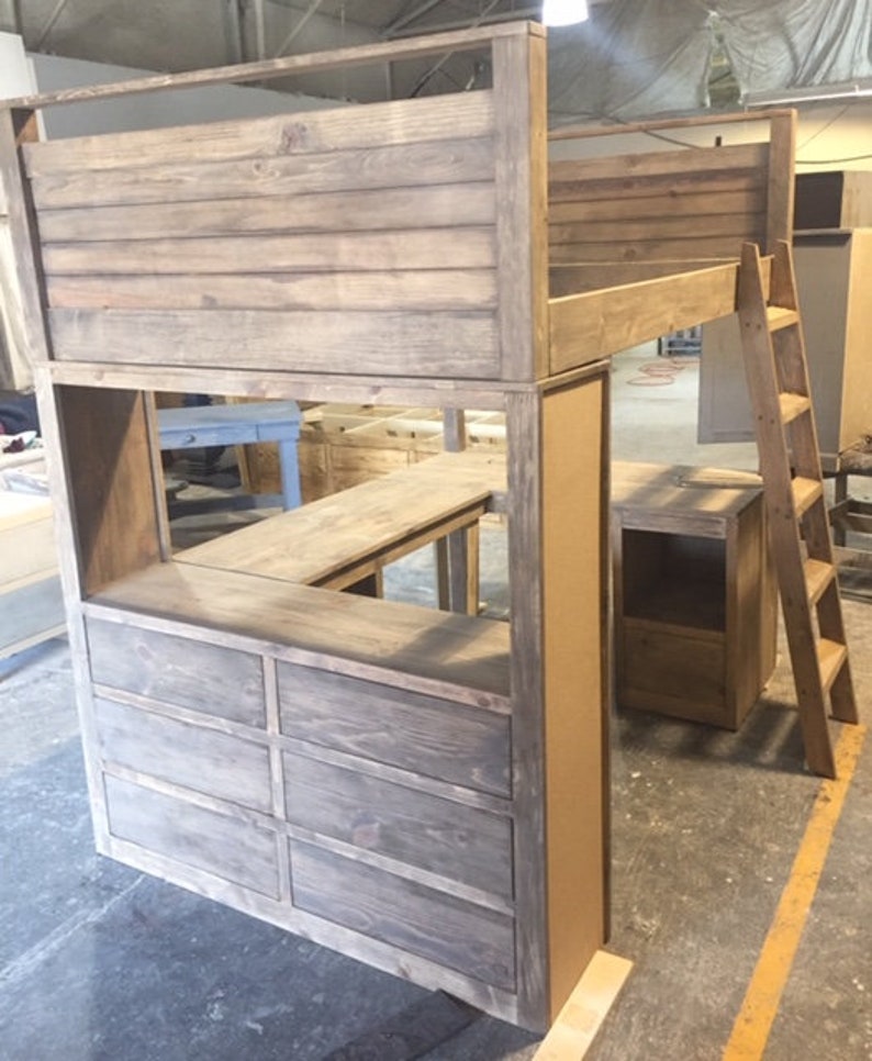 Handcrafted Loft Bed afbeelding 5