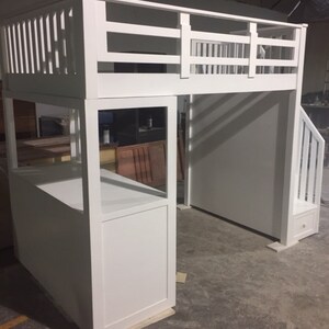 Handcrafted Loft Bed image 9