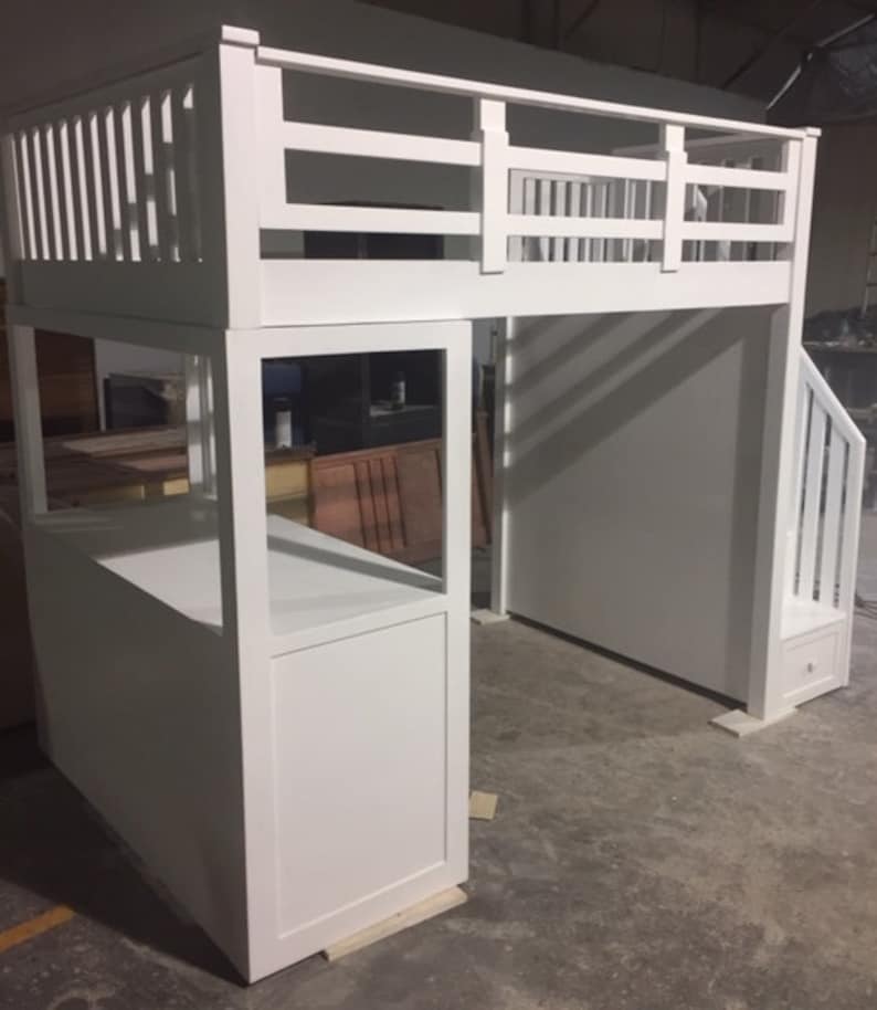 Handcrafted Loft Bed afbeelding 9